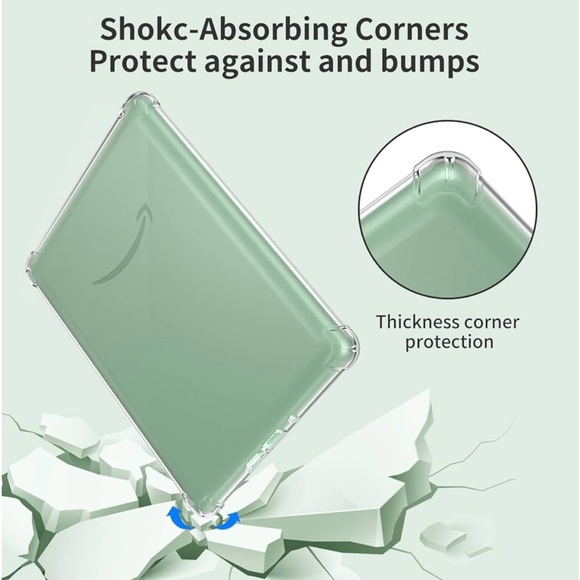 Clear Kindle Case for (6.8") All-New Kindle Paperwhite 11th Generation - Picture 3 of 6